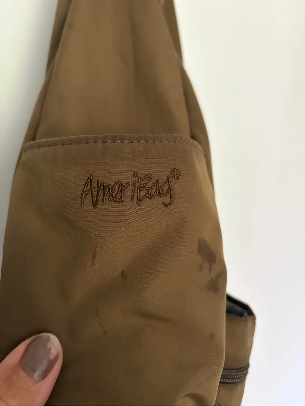 Ameribag Brown Sling Messenger Bag for Men